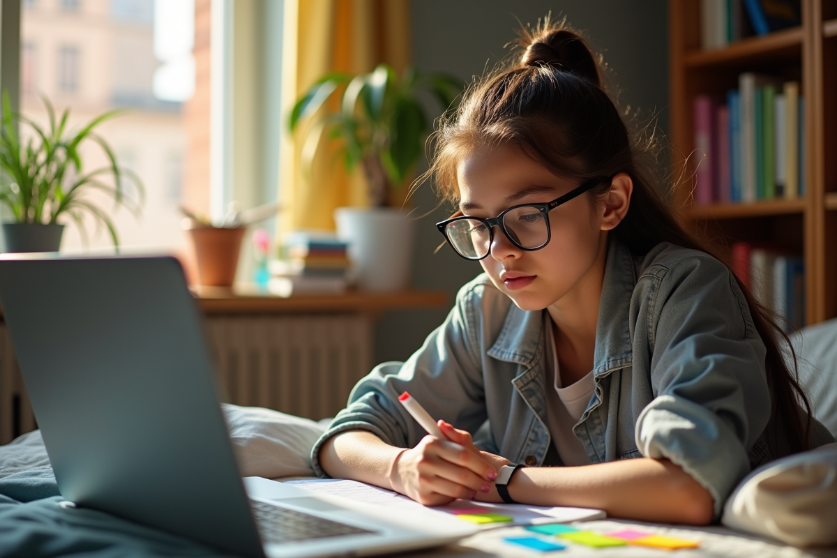étudiants numériques